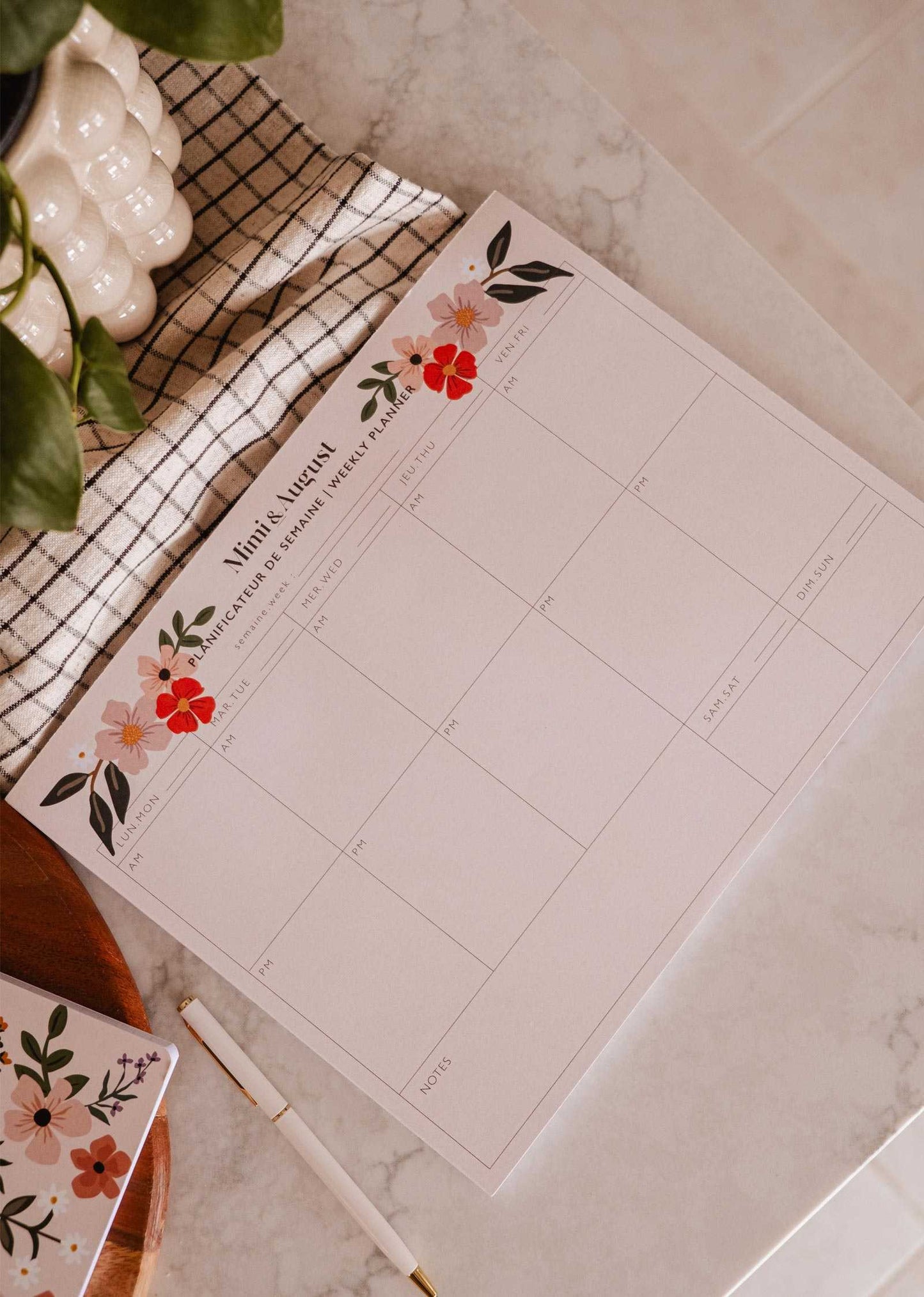 Flowerbomb – Wochenplaner