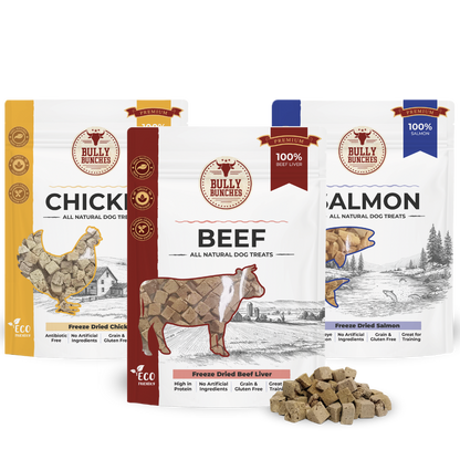 Freeze Dried Flavour Bundle 100g / 3.5oz x3