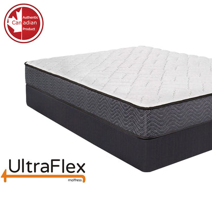 UltraFlex® PRESTIGE - Orthopädische Heavy-Duty-Hybrid-HDCoils, druckentlastender Schaumstoff mit Haltungsunterstützung, hochdichtes Schaumstoffgehäuse, geringe Bewegungsübertragung, umweltfreundliche Matratze (hergestellt in Kanada)
