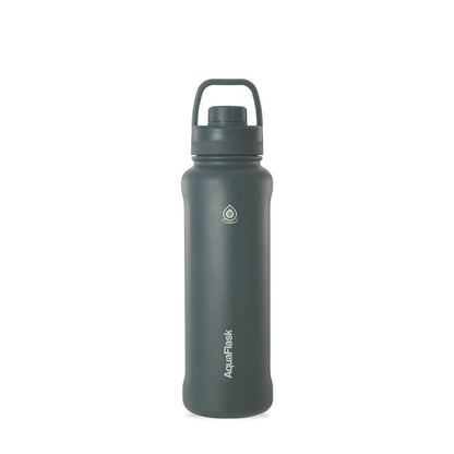 AquaFlask 1080ml (40oz) Edelstahl-Trinkflasche mit Sportverschluss – Heiß- & Kaltgetränke, auslaufsicher, BPA--frei