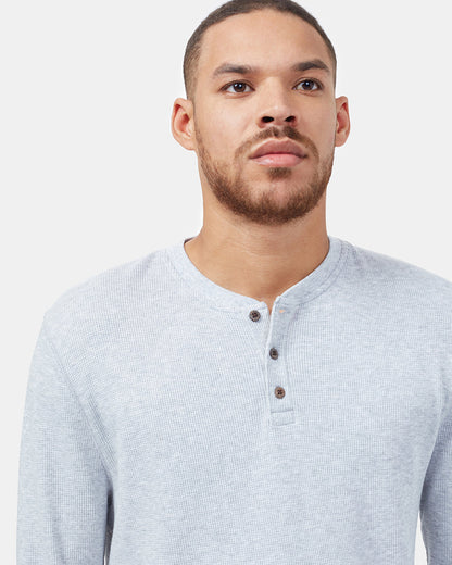 TreeWaffle Henley Langarmshirt