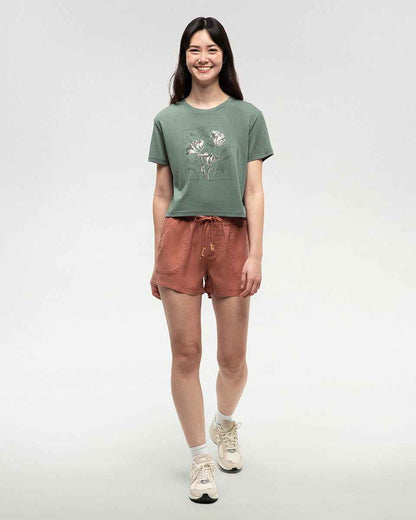 Floral Crop T-Shirt