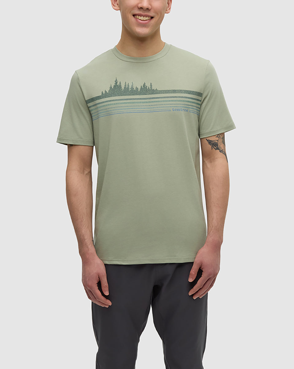 ワイルドファイアー レトロ ツリーライン Tシャツ