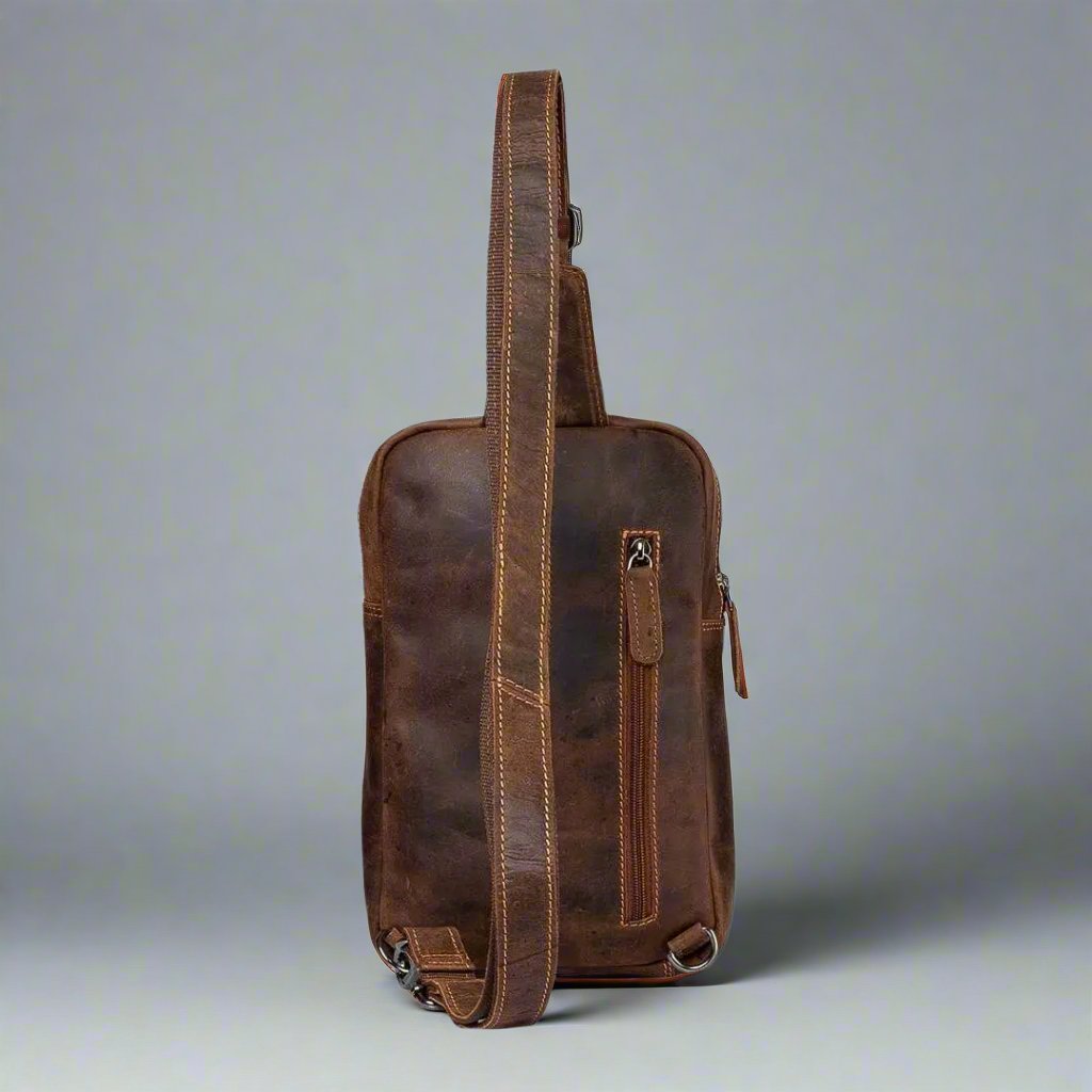 Greenwood Leather Hamilton Crossbody Bag Backpack