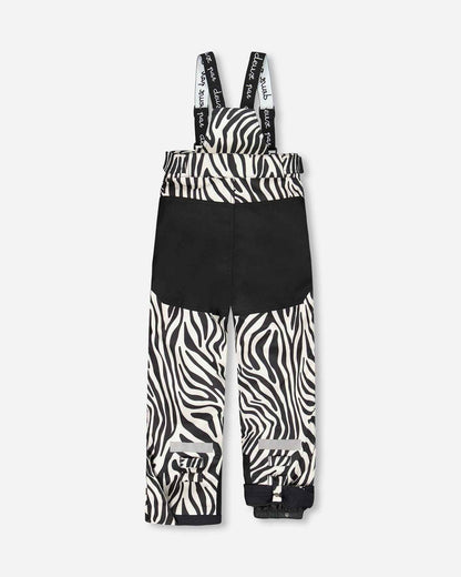 Two-Piece Teknik Snowsuit Zebra Print