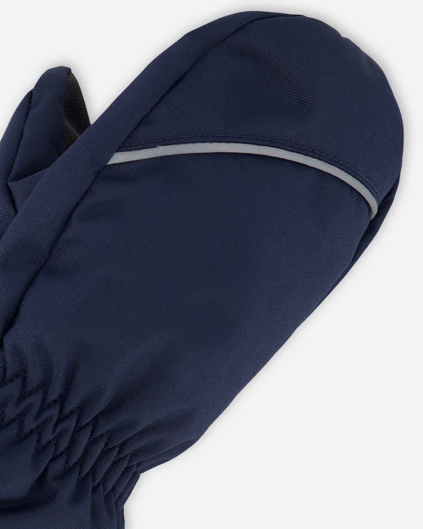 Winter Mittens Play Navy Blue
