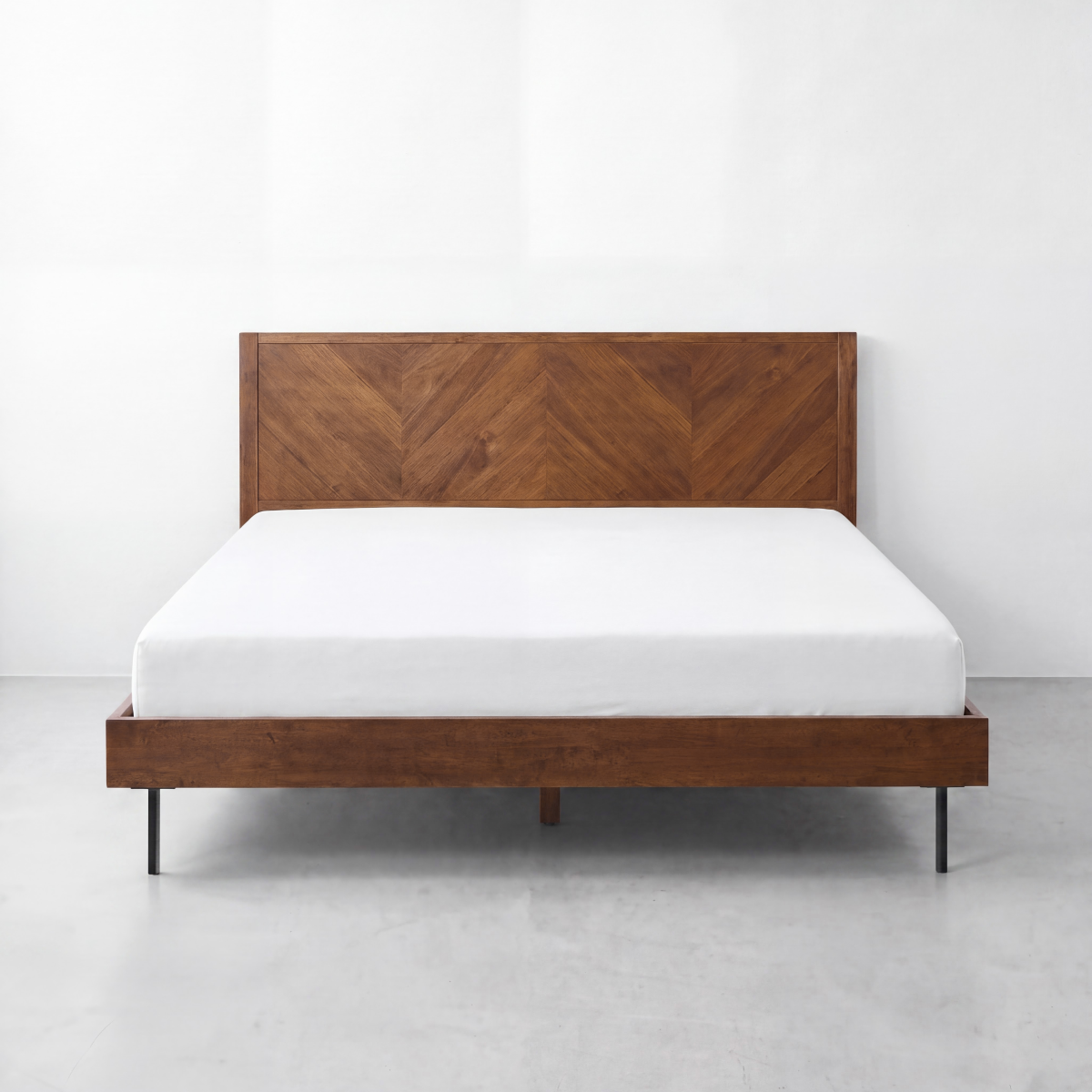Alander Solid Wood Bed Frame