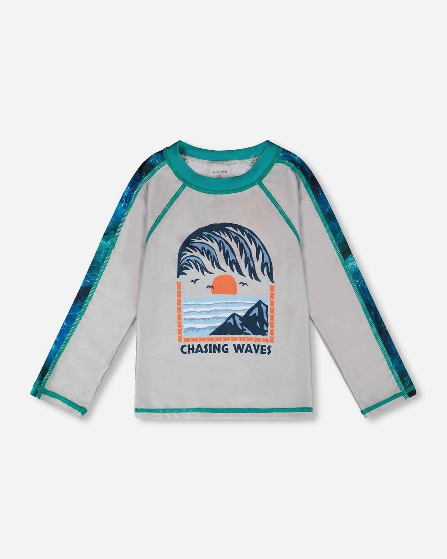 Long Sleeve Rashguard Pale Gray