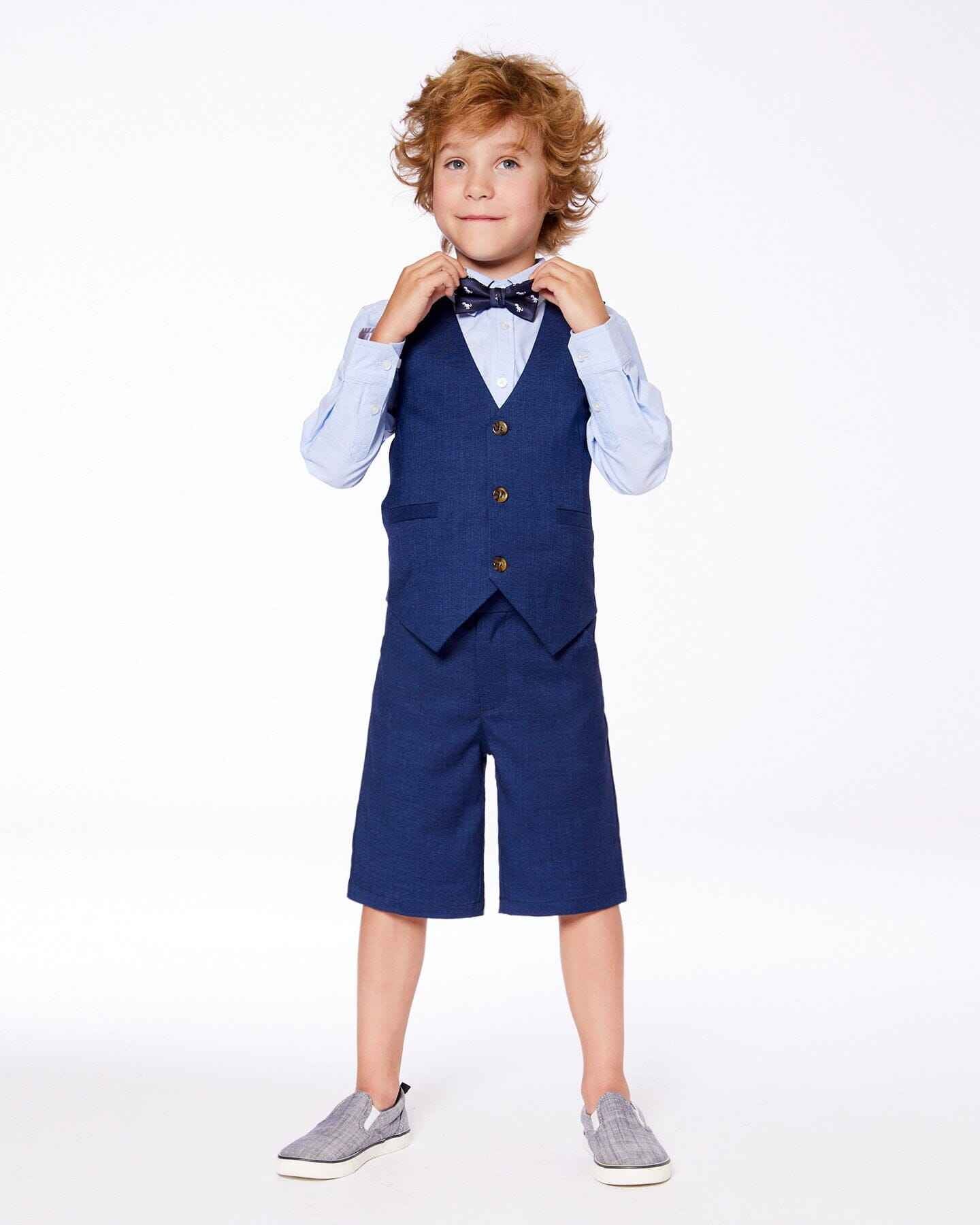 Elegant Vest Blue