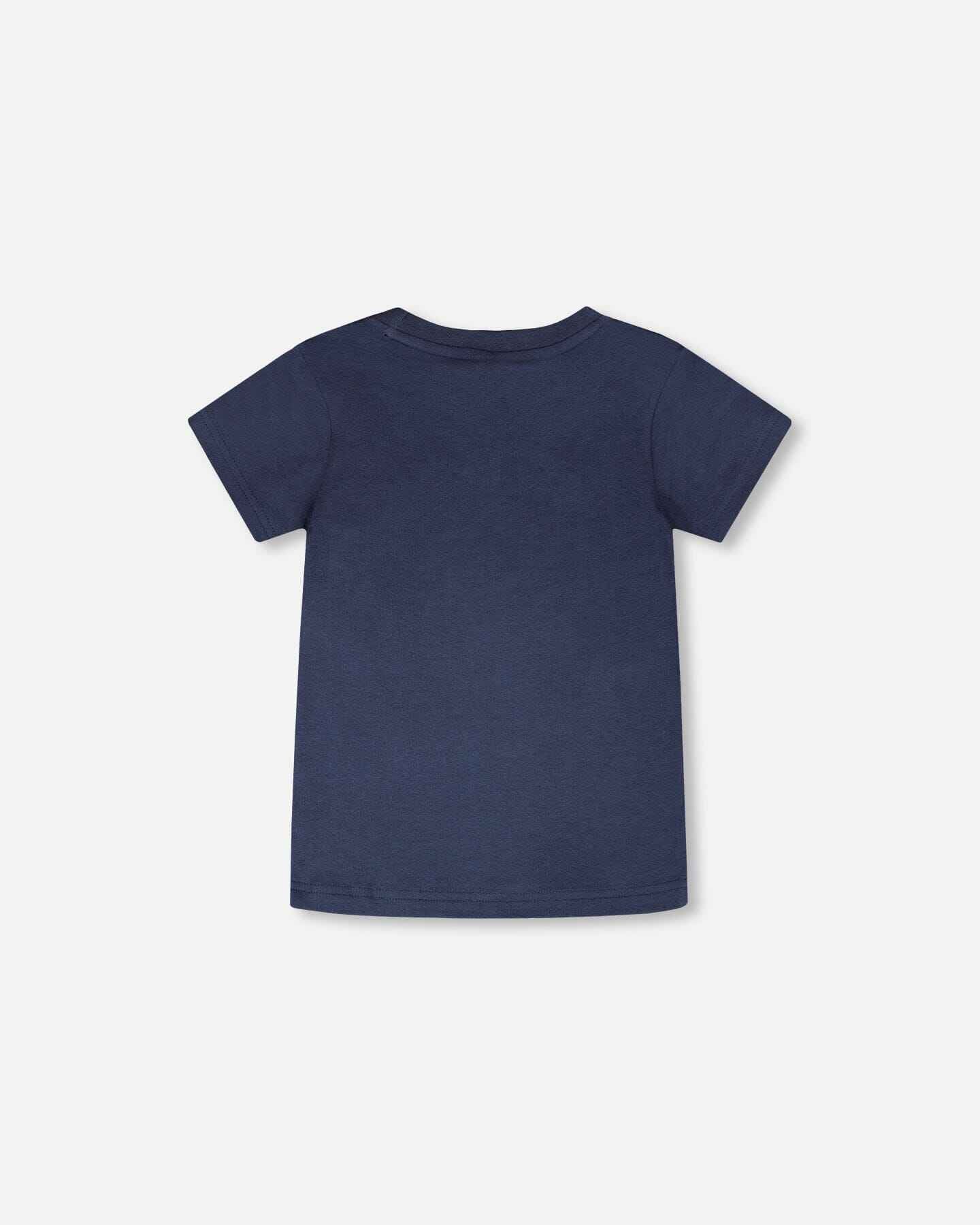 Organic Cotton Short Sleeve T-Shirt Blue