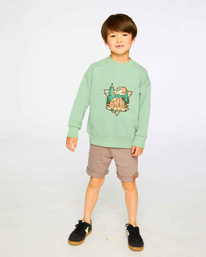 French Terry Shorts Taupe