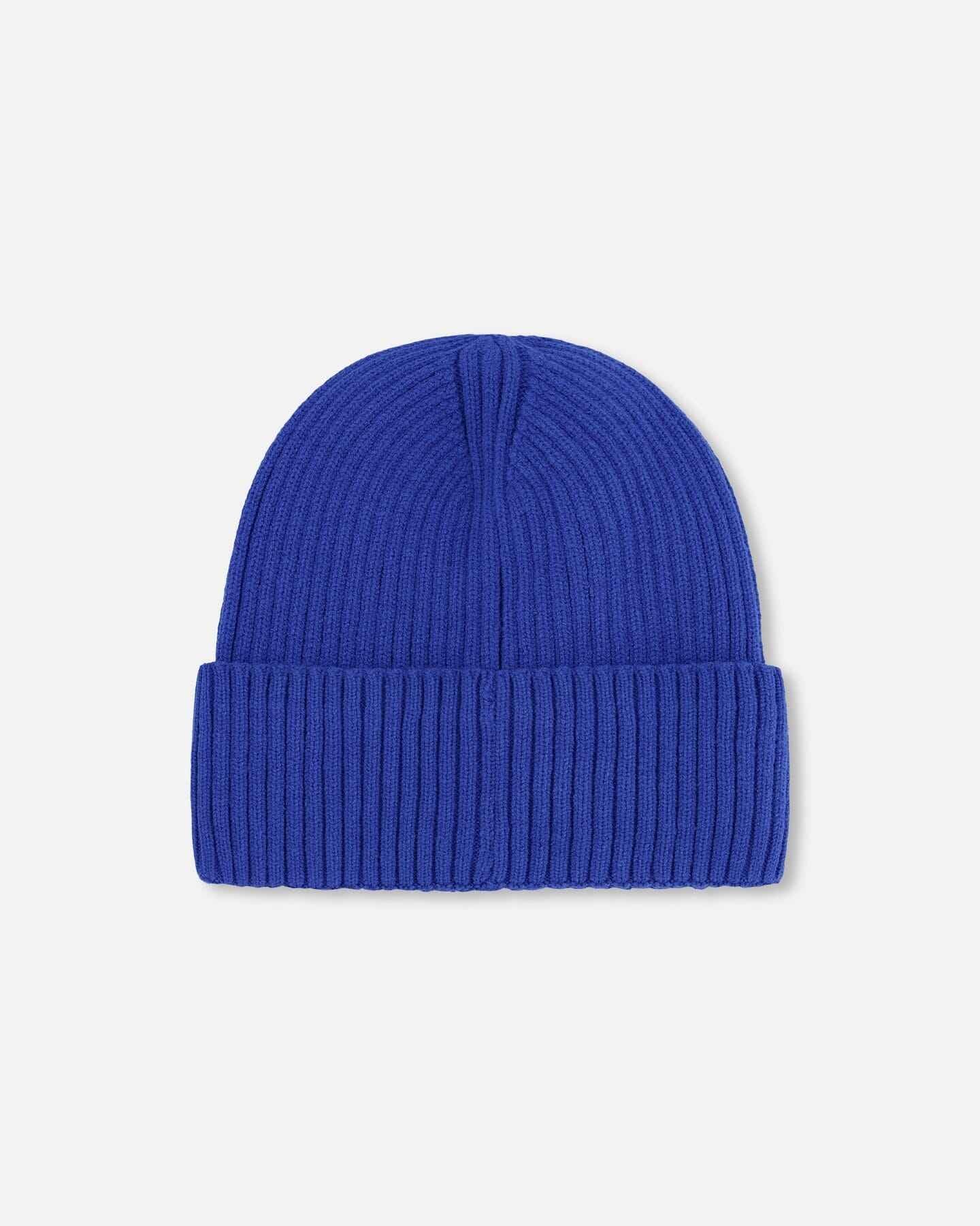 Knit Hat Royal Blue