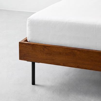 Alander Solid Wood Bed Frame