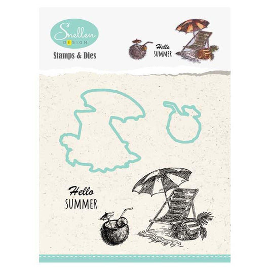 Holiday Die & Stamp Set - Chair