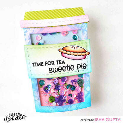 Tea Time Sentiment Stamps