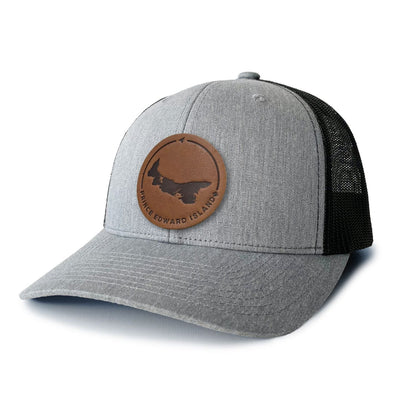 Prince Edward Island Leather Patch Trucker Hat