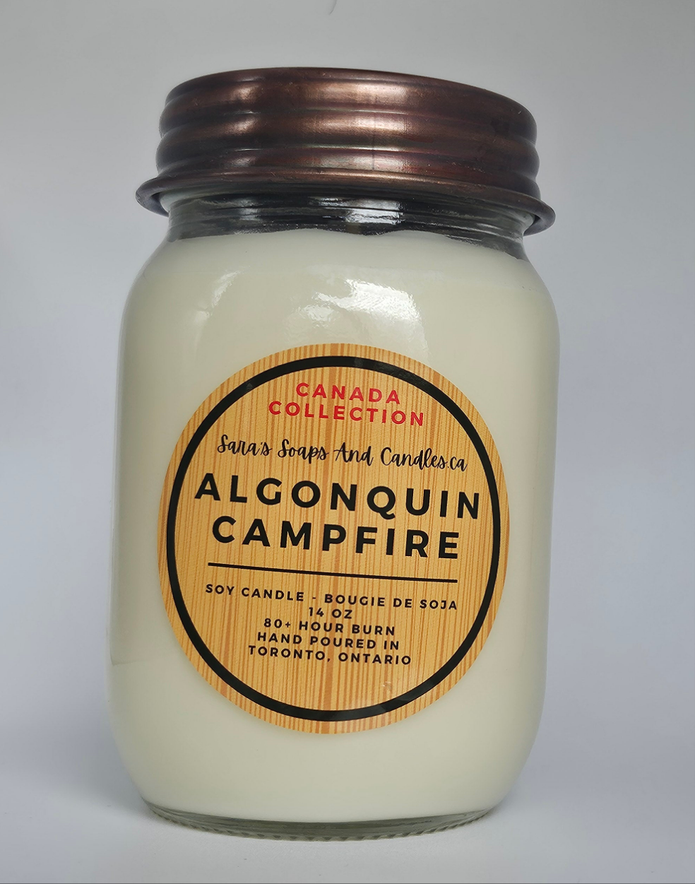 Algonquin Campfire Sojakerze - 14oz