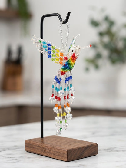 White Beaded HummingBird