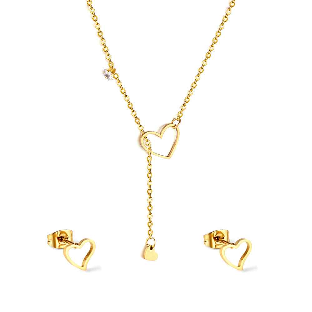 Heartfelt Diamond Embrace Set