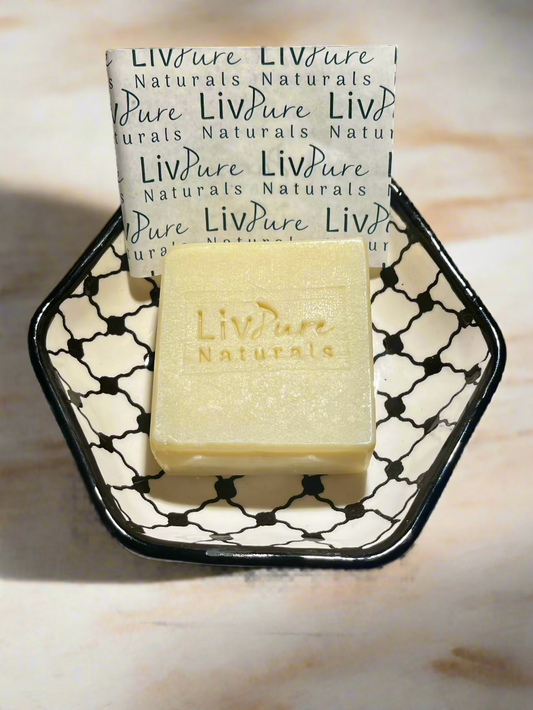 Original Lemongrass Olive Oil Soap | Moisturizing Face & Body Bar | Natural and Organic Deodorant
