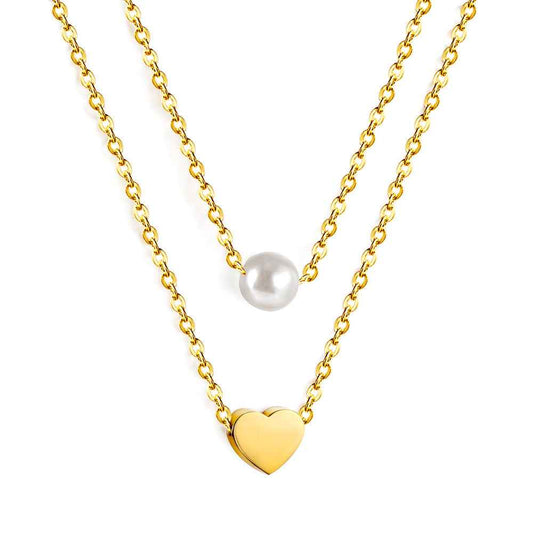 Heart & Pearl Harmony Pendant