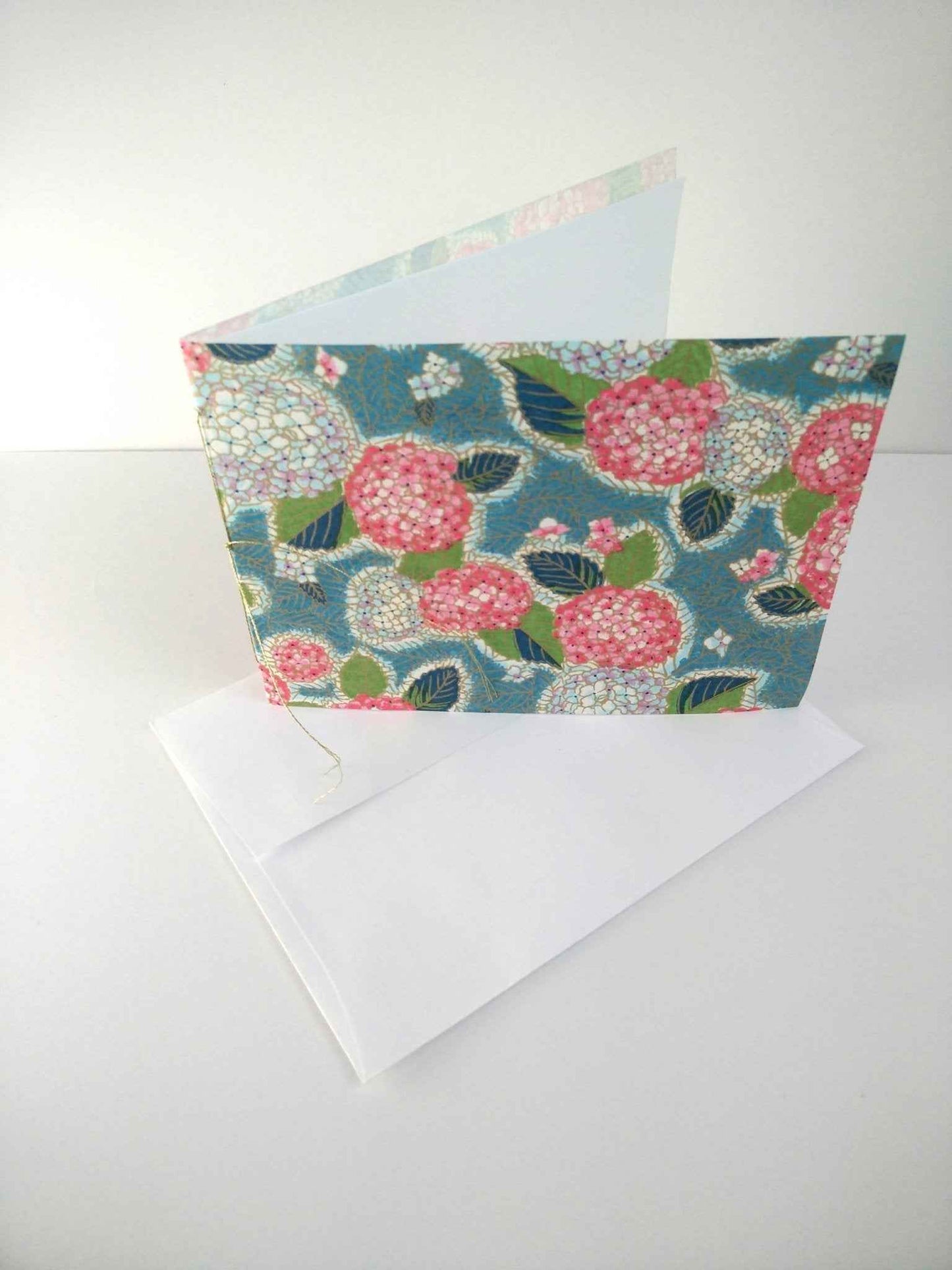 Handsewn Chiyogami Cotton Rag Blank Card | Boxed sets