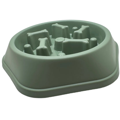 Bone Slow Feeder Bowl for Dogs
