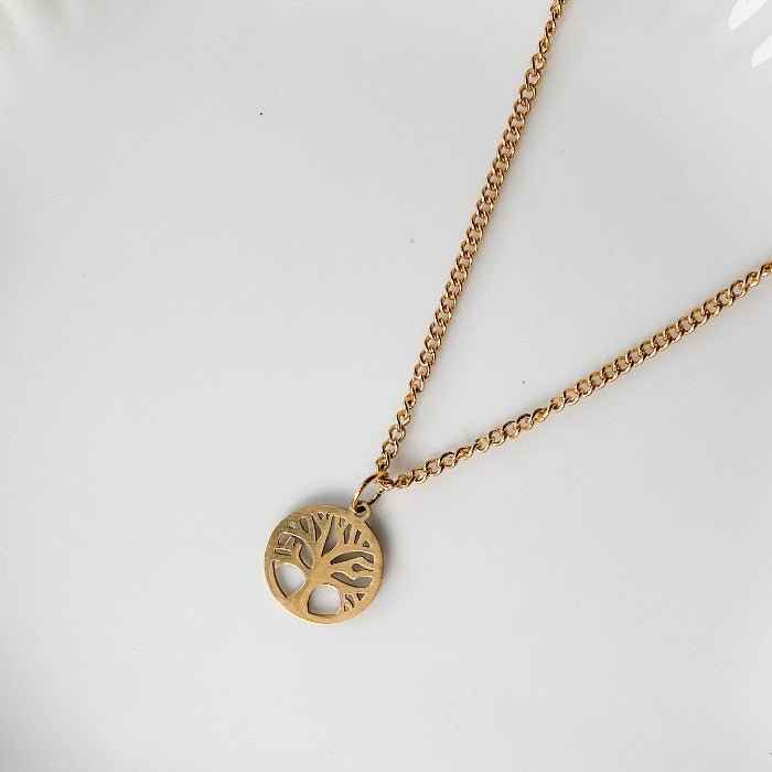 ARBRE DE VIE | Collier en acier inoxydable