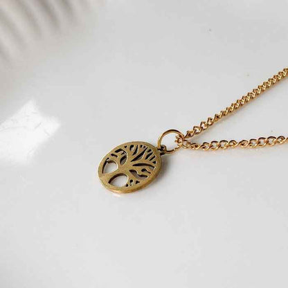 ARBRE DE VIE | Collier en acier inoxydable