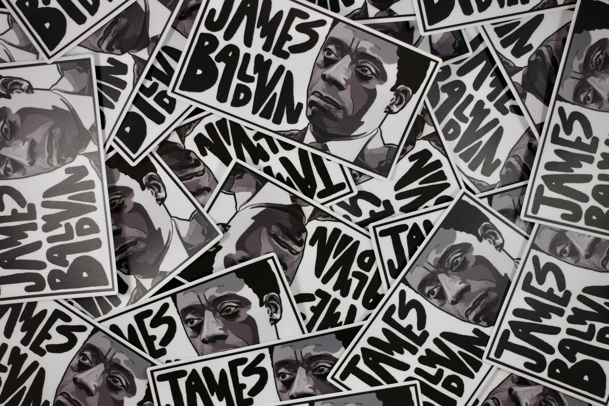James Baldwin Sticker