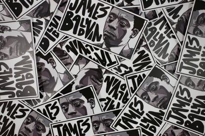 James Baldwin Sticker