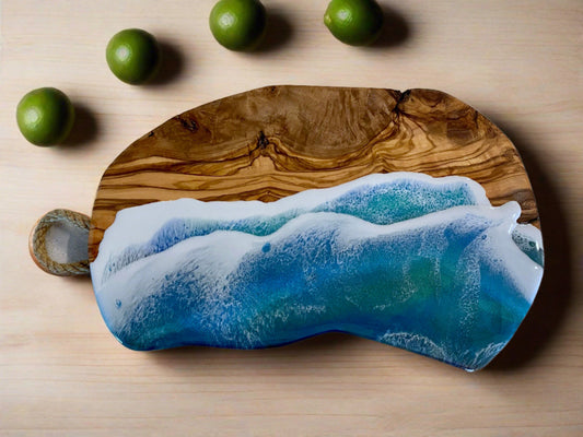 Olive Wood Charcuterie Board - AURABAGS SHOP