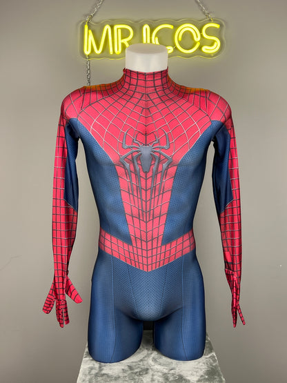 Super Hero Amazing Spider Cosplay Full Bodysuit Halloween Costume Zentai