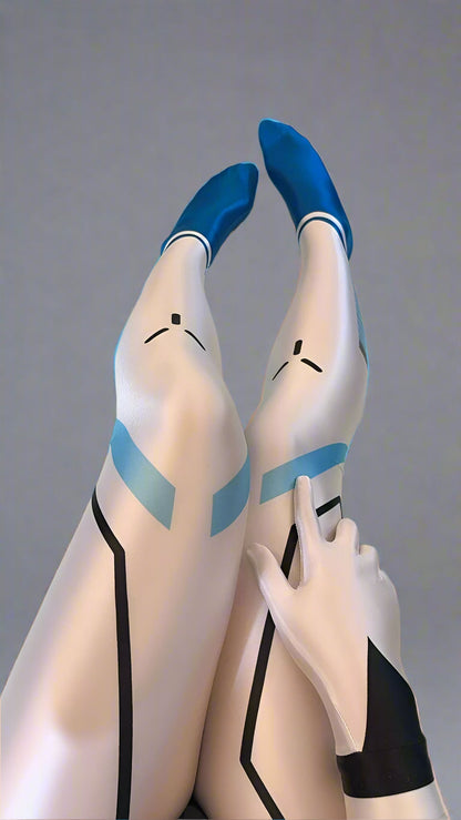 Anime Sci-fi Spandex Swimwear Cosplay Bodysuit Race Queen Costume Zentai