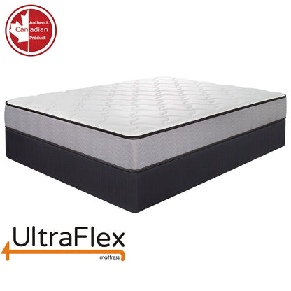 UltraFlex® PARADISE - Natural Heavy Duty Foam Blend, Low Motion Transfer, Comfort+ Quilting, Orthopedic Cool Gel, and Spinal Posture Support Eco-Friendly Mattress (Made in Canada)