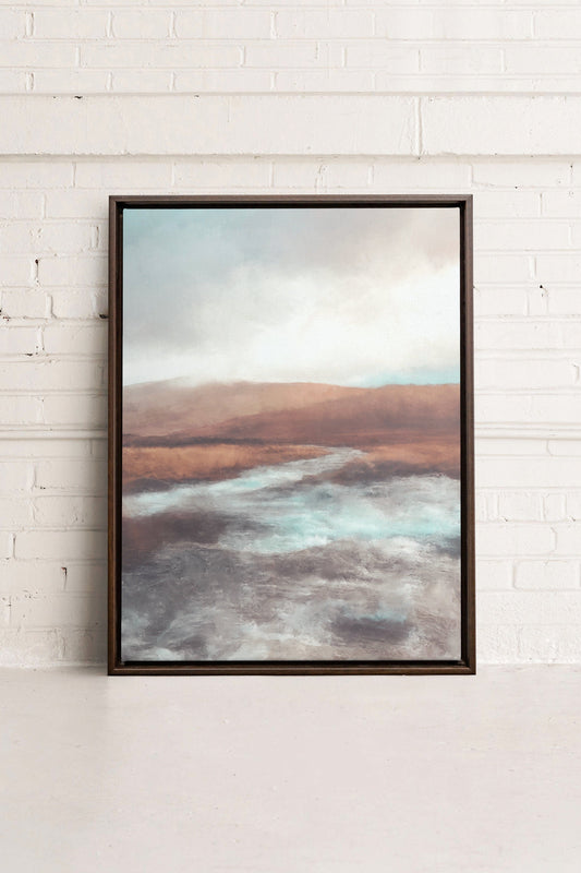 Intuition, Oeuvre sur toile étirée