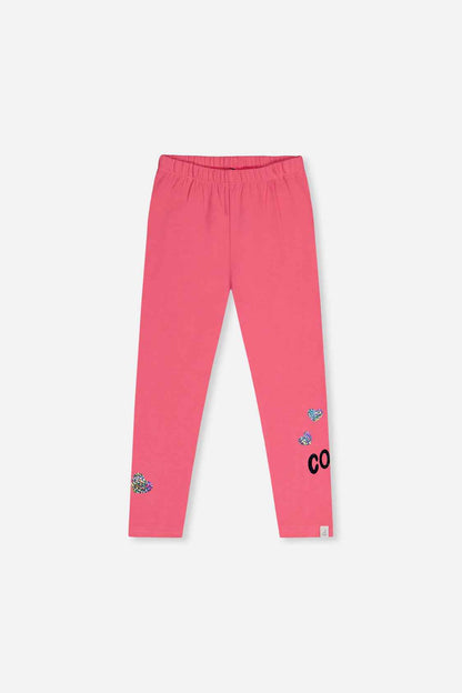 Organic Cotton Leggings Pink
