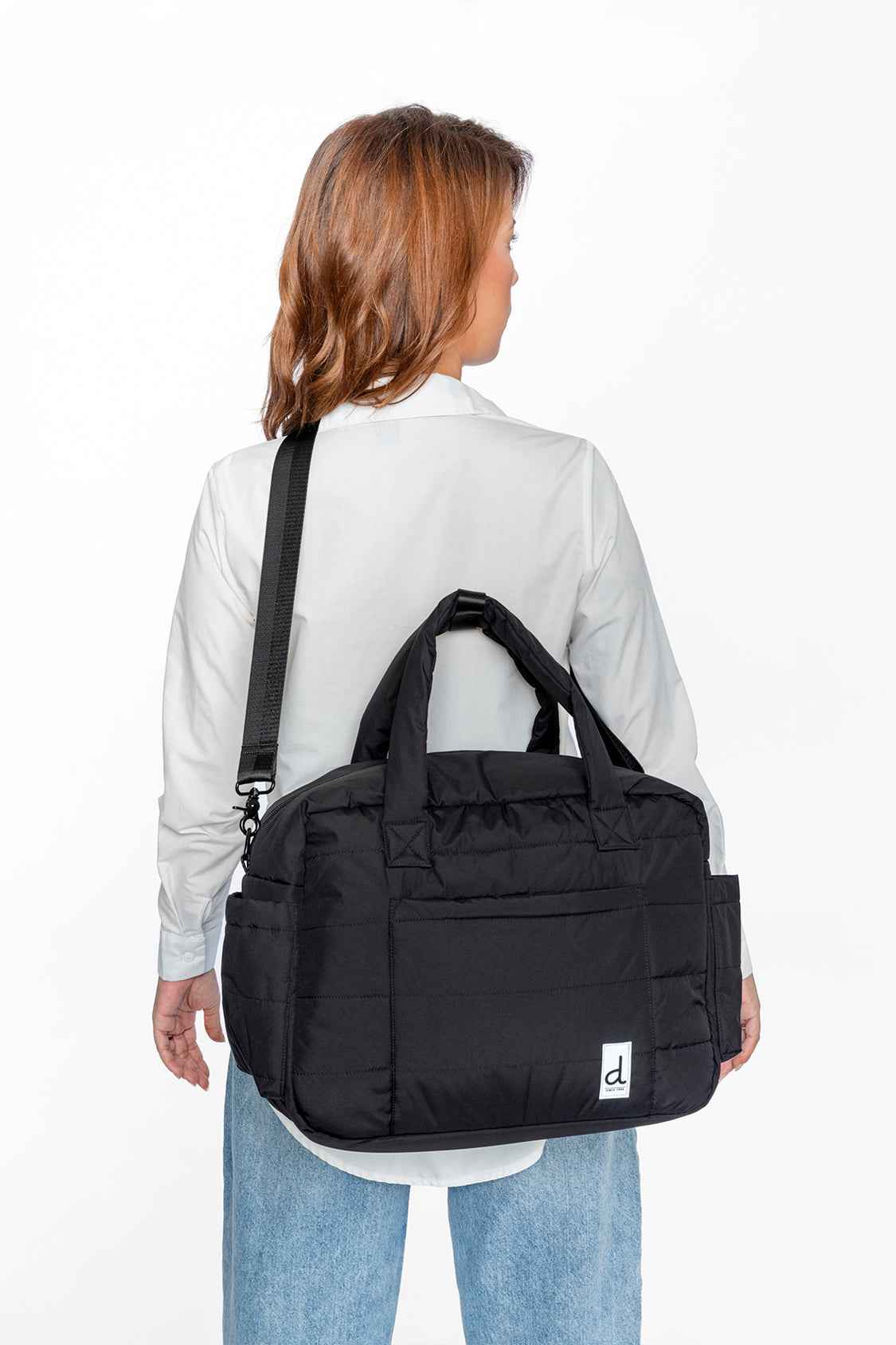 Diaper Bag With Changing Mat Black