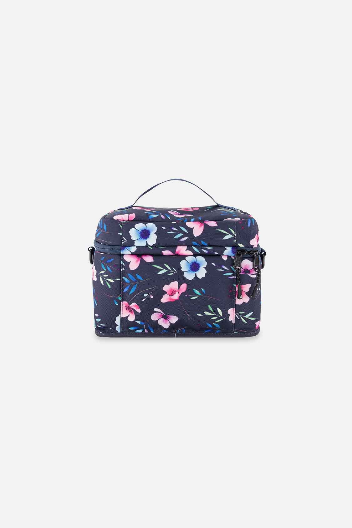 Lunch Box Blue Floral Print