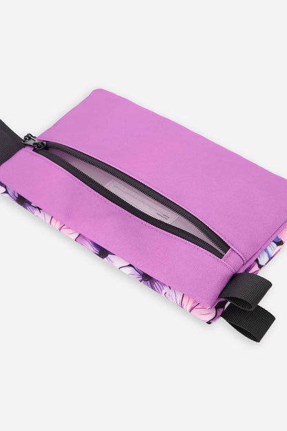 Pencil Case Black Floral Print