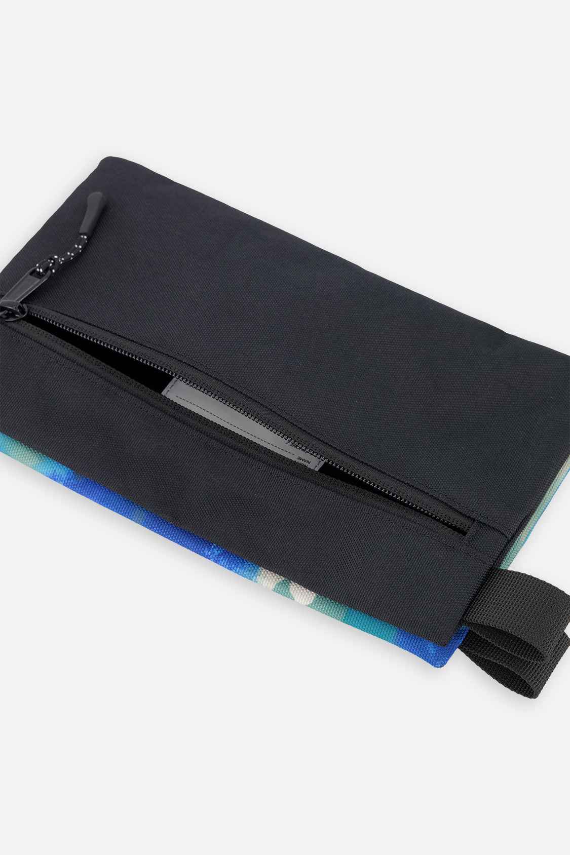 Pencil Case Blue And Grey Camouflage