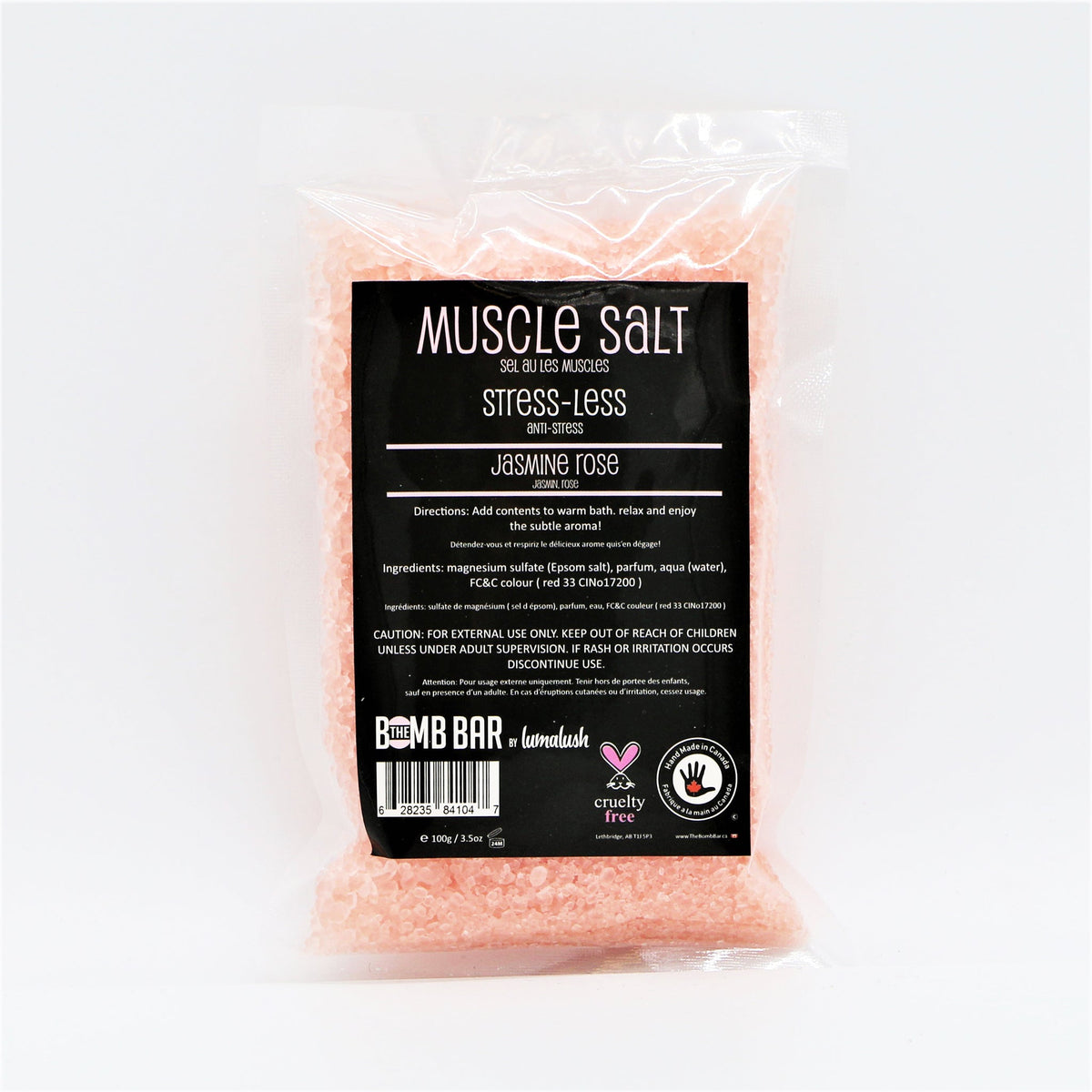 Muscle Salt Soak with Epsom Salt