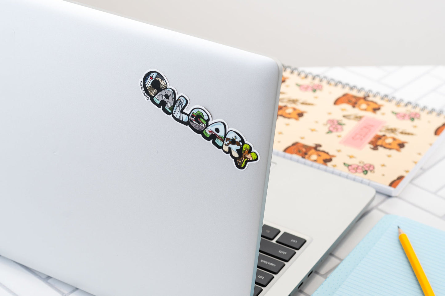 Calgary Icons Vinyl Sticker
