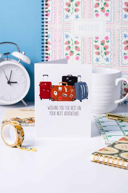 Wishing You The Best On Your Next Adventure - Greeting Card