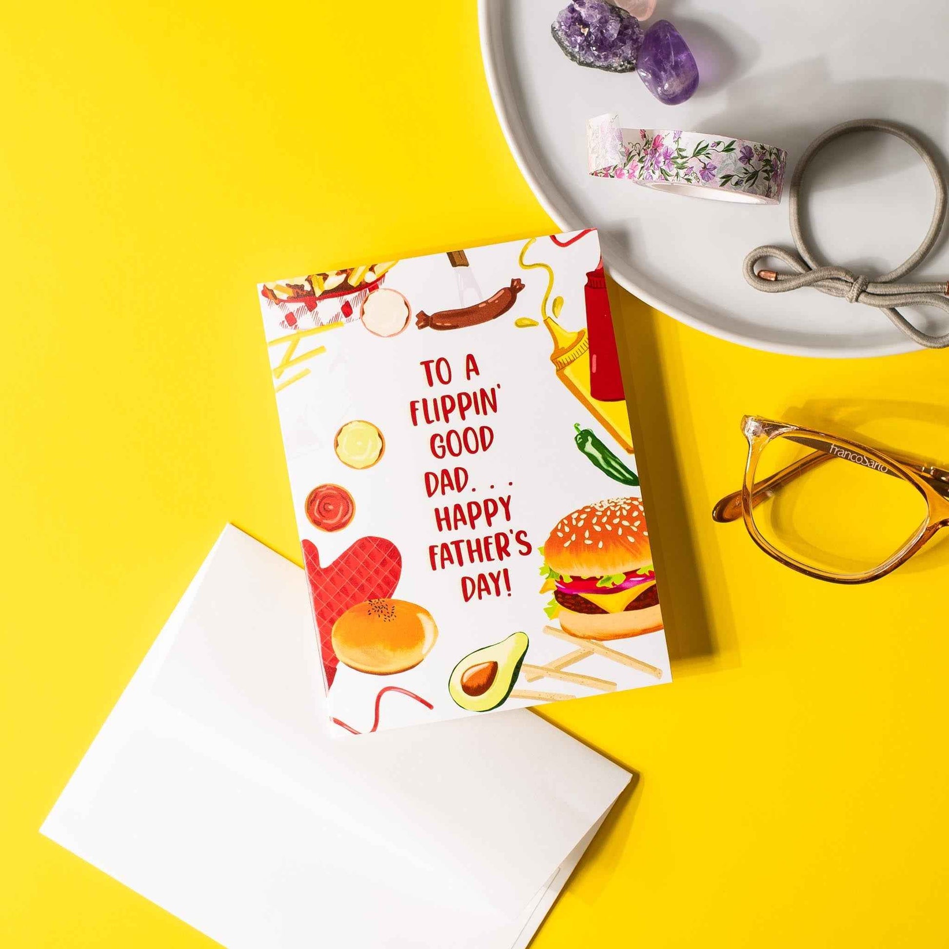 To A Flippin' Good Dad . . . Happy Father's Day - Greeting Card
