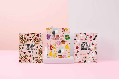 Every Pizza Me Loves Every Pizza You!- Greeting Card