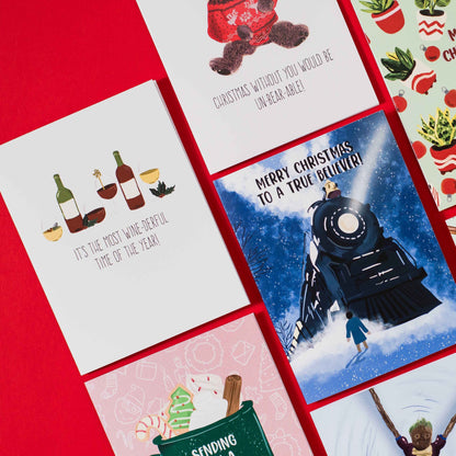 It's The Most Wine-Derful Time of The Year! - Greeting Card