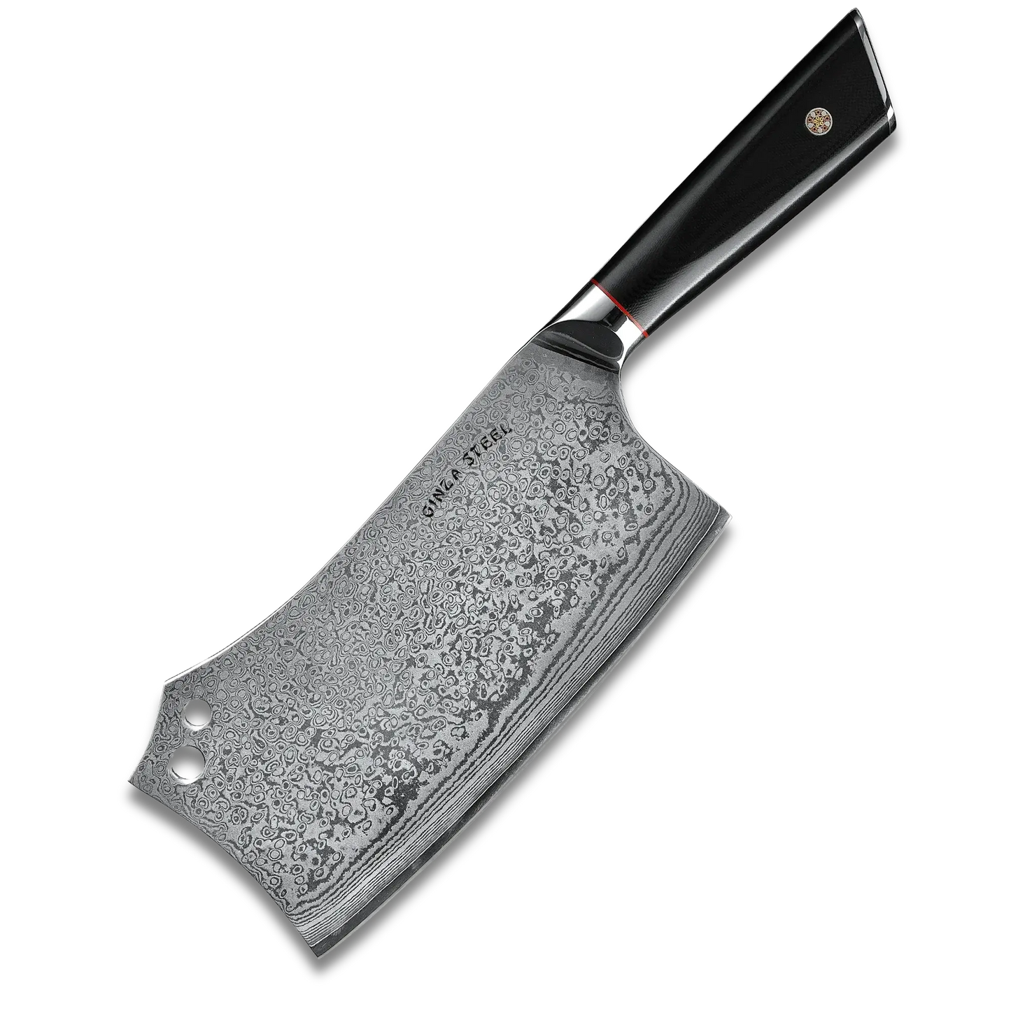 HAGAKURE Y | Hackmesser 18 cm Damast AUS 10 Stahl