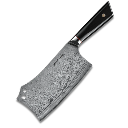 HAGAKURE Y | Hackmesser 18 cm Damast AUS 10 Stahl