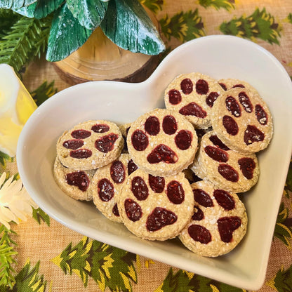Pawprint Jam Cookies